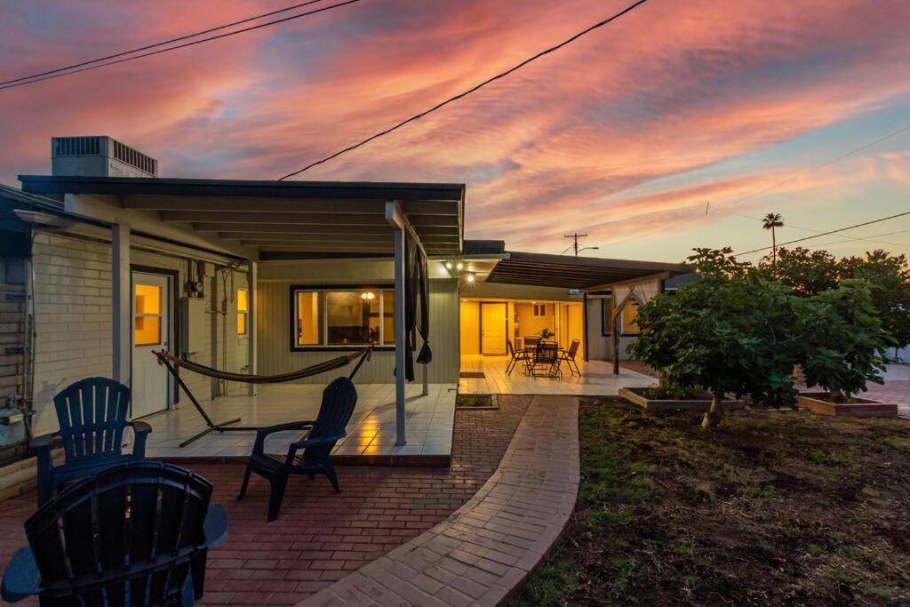 New Midtown Modern Studio With Backyard Phoenix Exterior foto